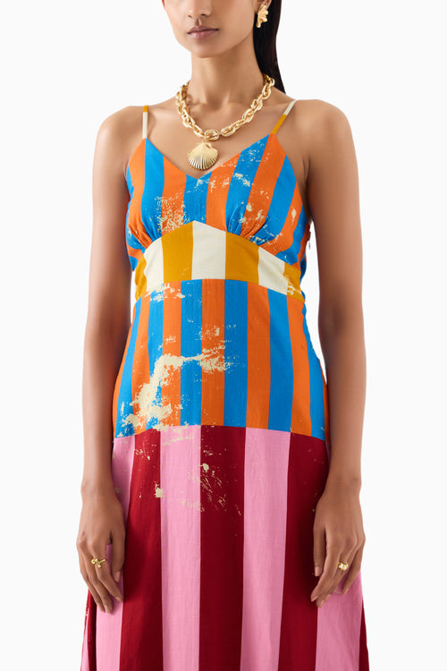 Long Beach Strappy Dress