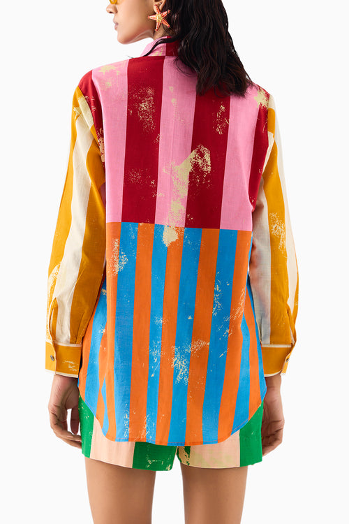 Long Beach Shirt And Shorts