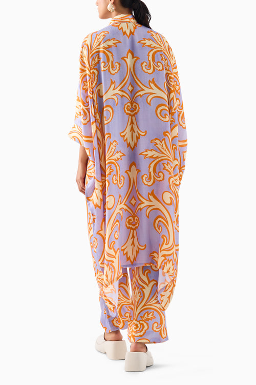 Mojito Front Button Kimono Kurta And Pants