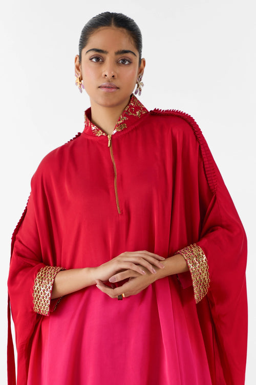 Quartz Ombre Kimono And Knot Skirt