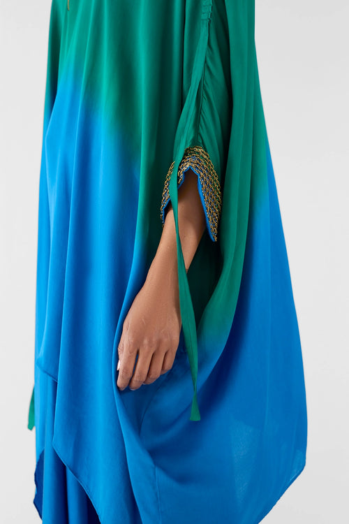 Jasper Ombre Kimono And Knot Skirt