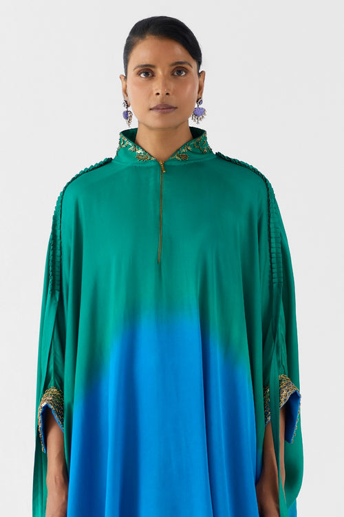 Jasper Ombre Kimono And Knot Skirt