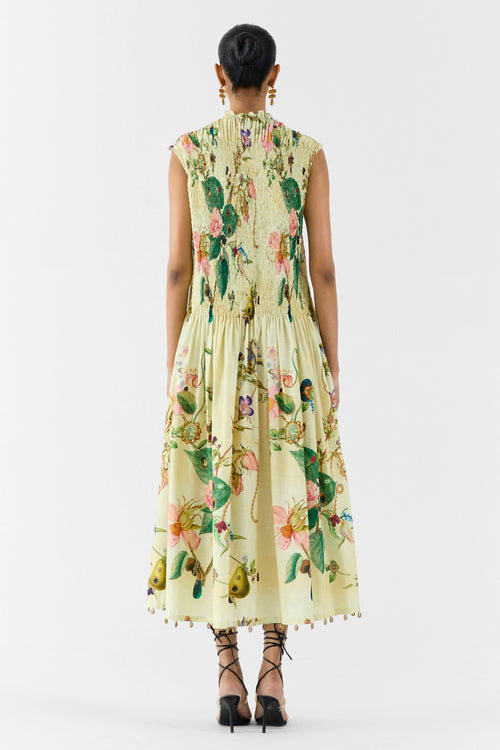 Blossom Ruching Dress