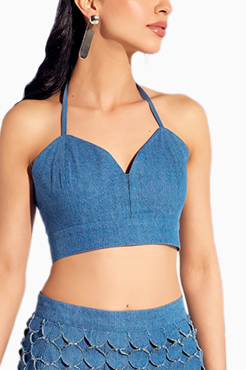 Denim Bralette