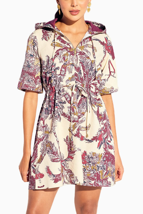 Wild Fall Hoodie Dress