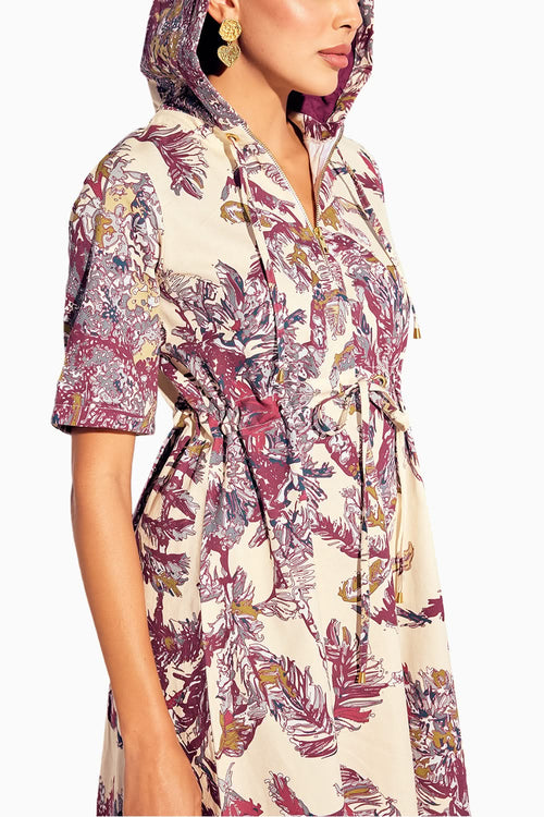 Wild Fall Hoodie Dress