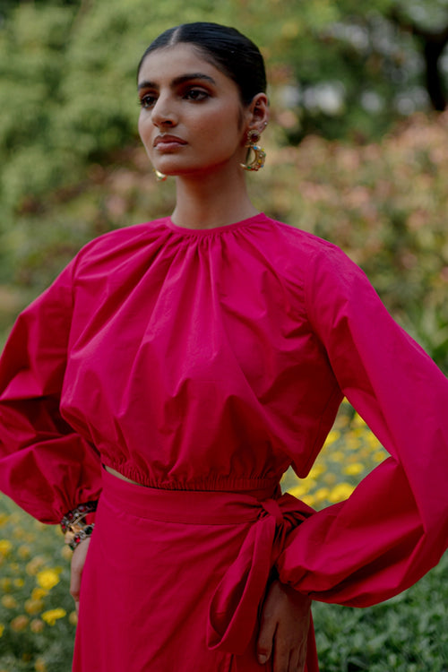 Pink Clove Top wth Skirt