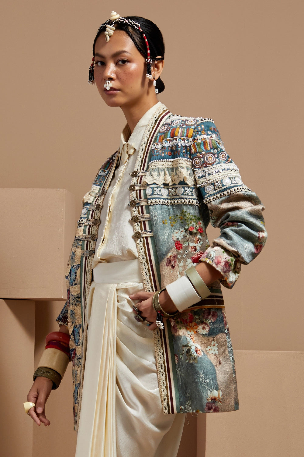 Multi Basque Open Dhana Jacket