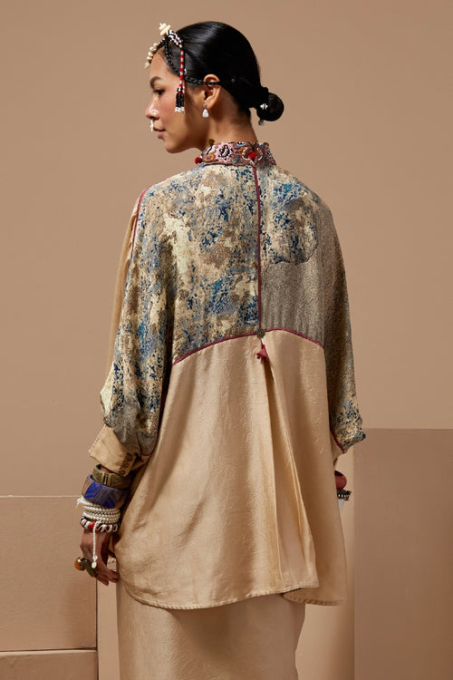 Ecru Basque Mandala Shirt