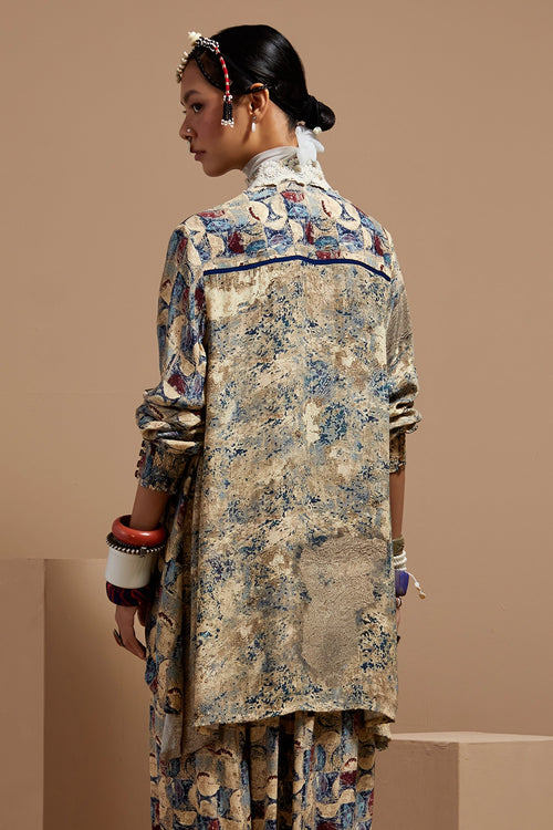 Multi Basque Atri Straight Shirt