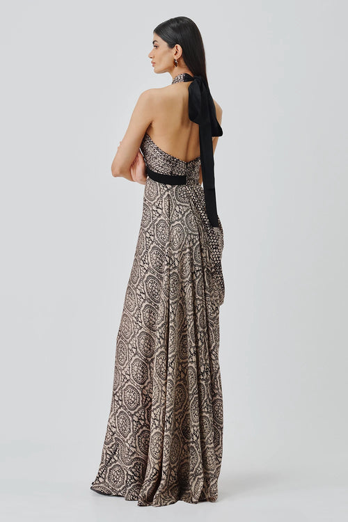 Aveline Halter Gown