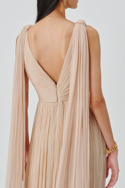 Athena Ruched Gown