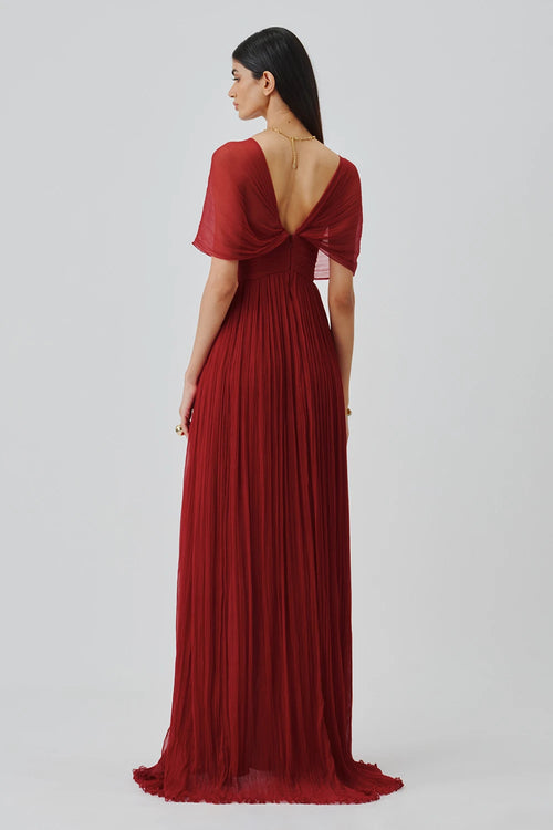 Scarlet Muse Ruched Gown