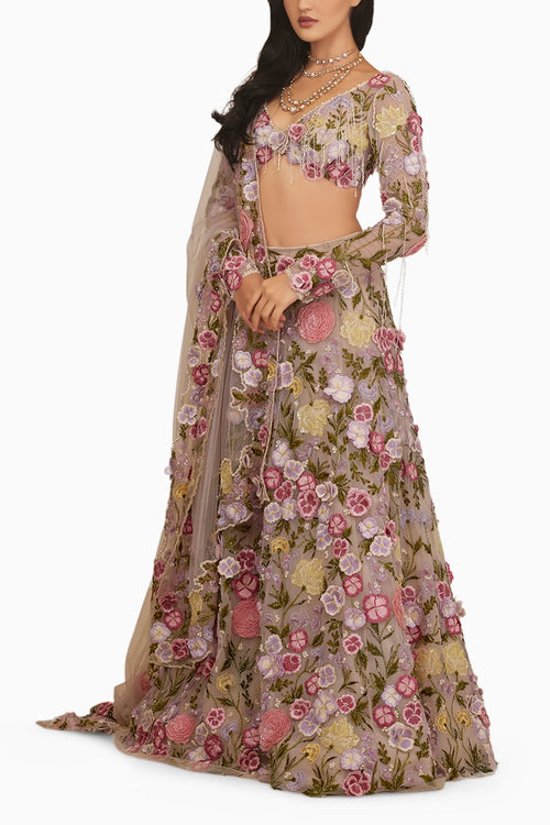 Floral Skirt Set