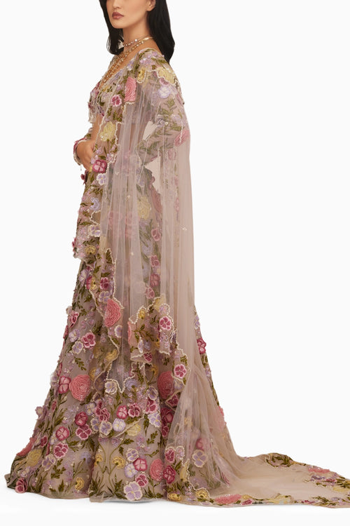 Floral Skirt Set