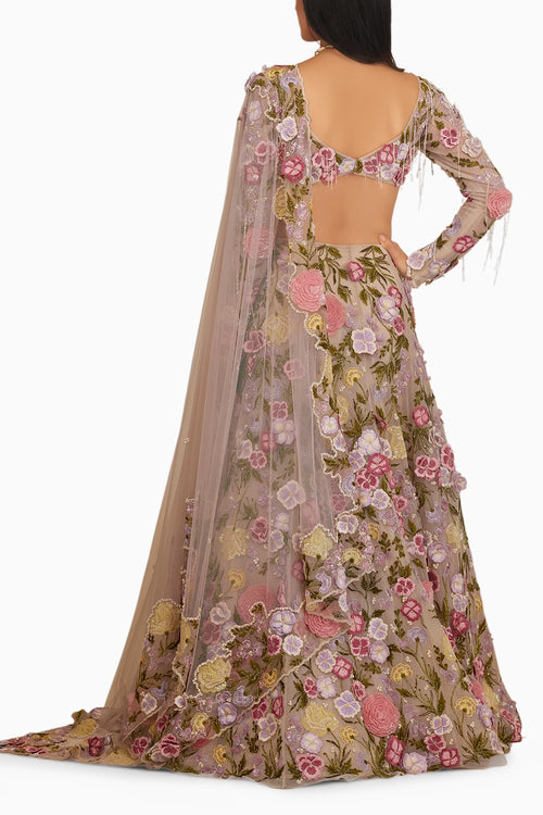 Floral Skirt Set