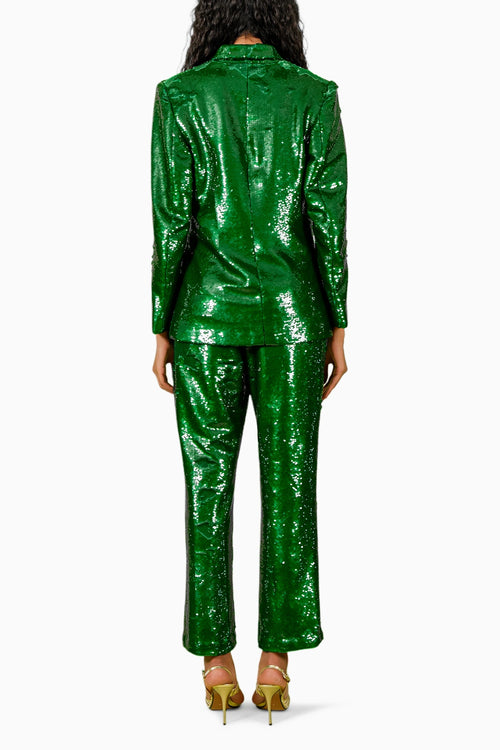 Pigment Green Mini Blazer Dress