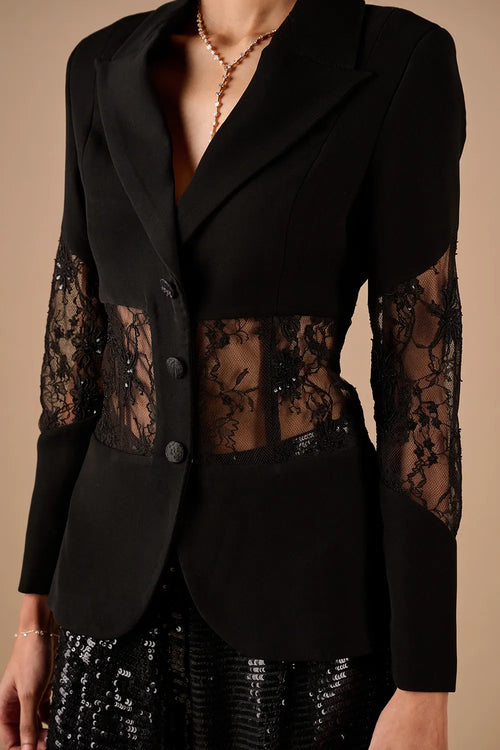 Lace Blazer