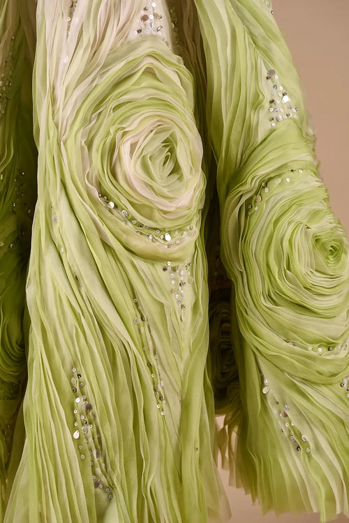 Textured Sequin Midi