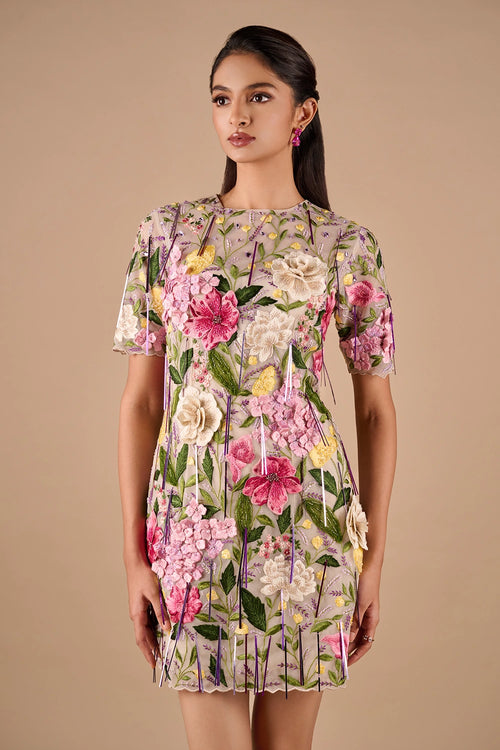 Floral Bodycon Dress