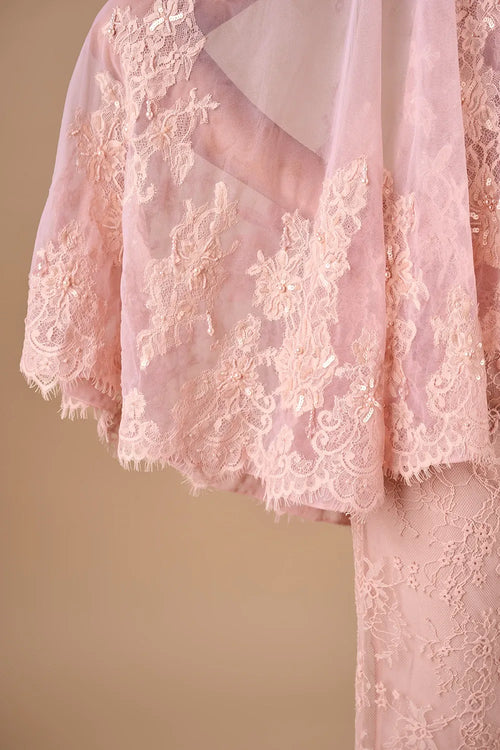 Floral Lace Cape