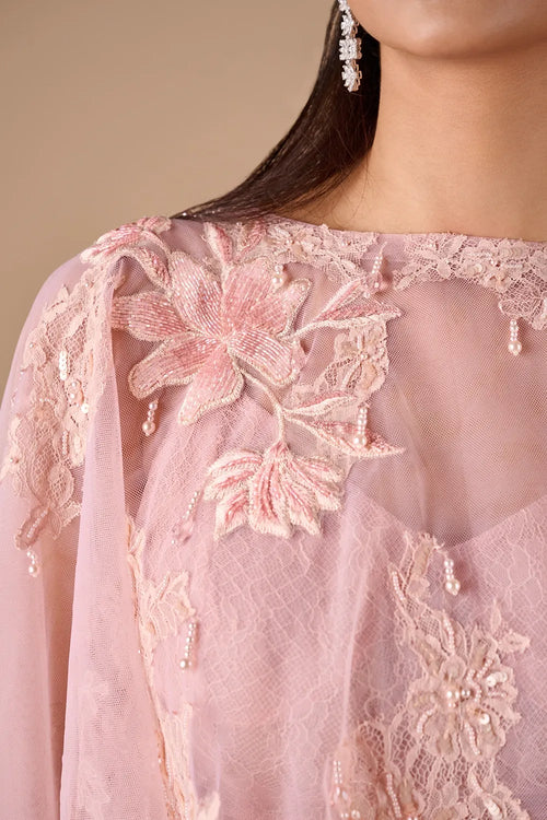 Floral Lace Cape
