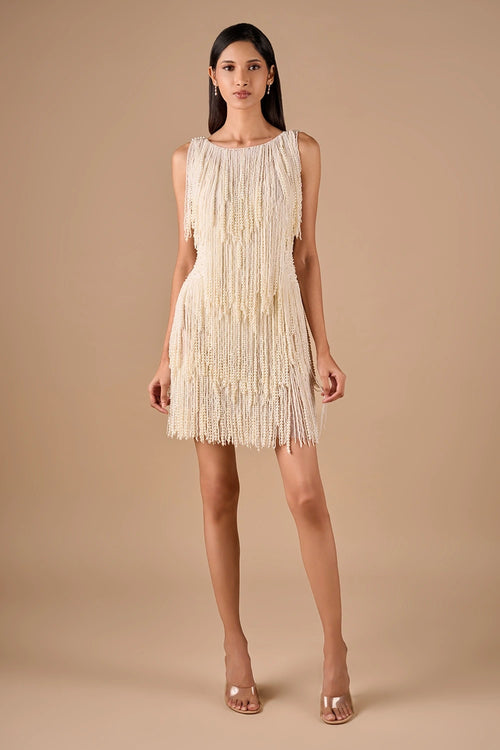 Pearl Fringe Dress