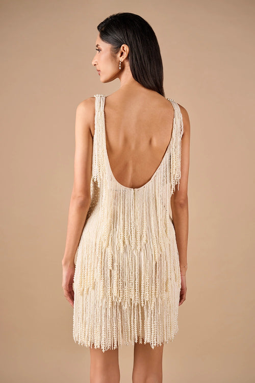 Pearl Fringe Dress