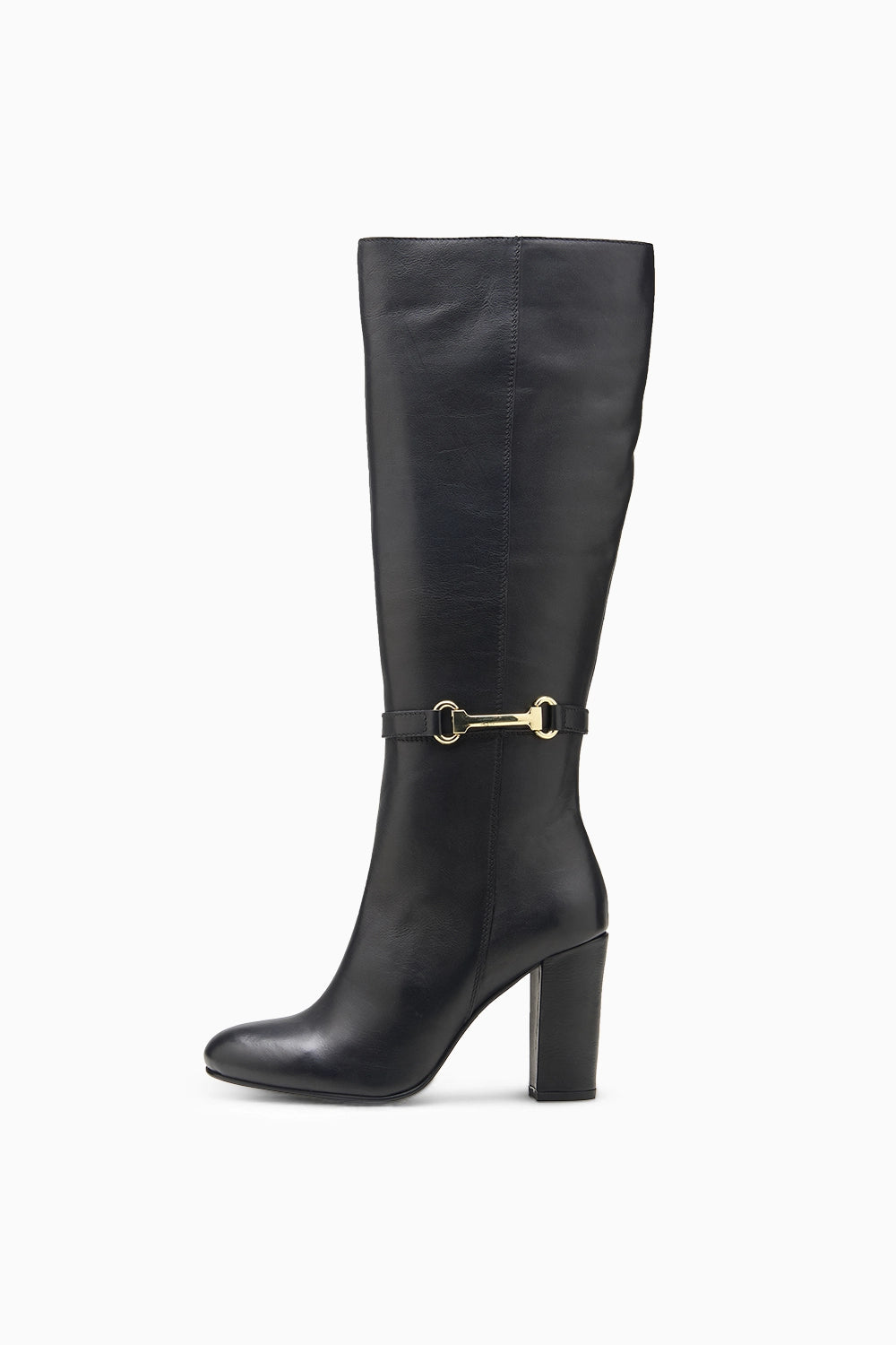 Strut Long Black Boot