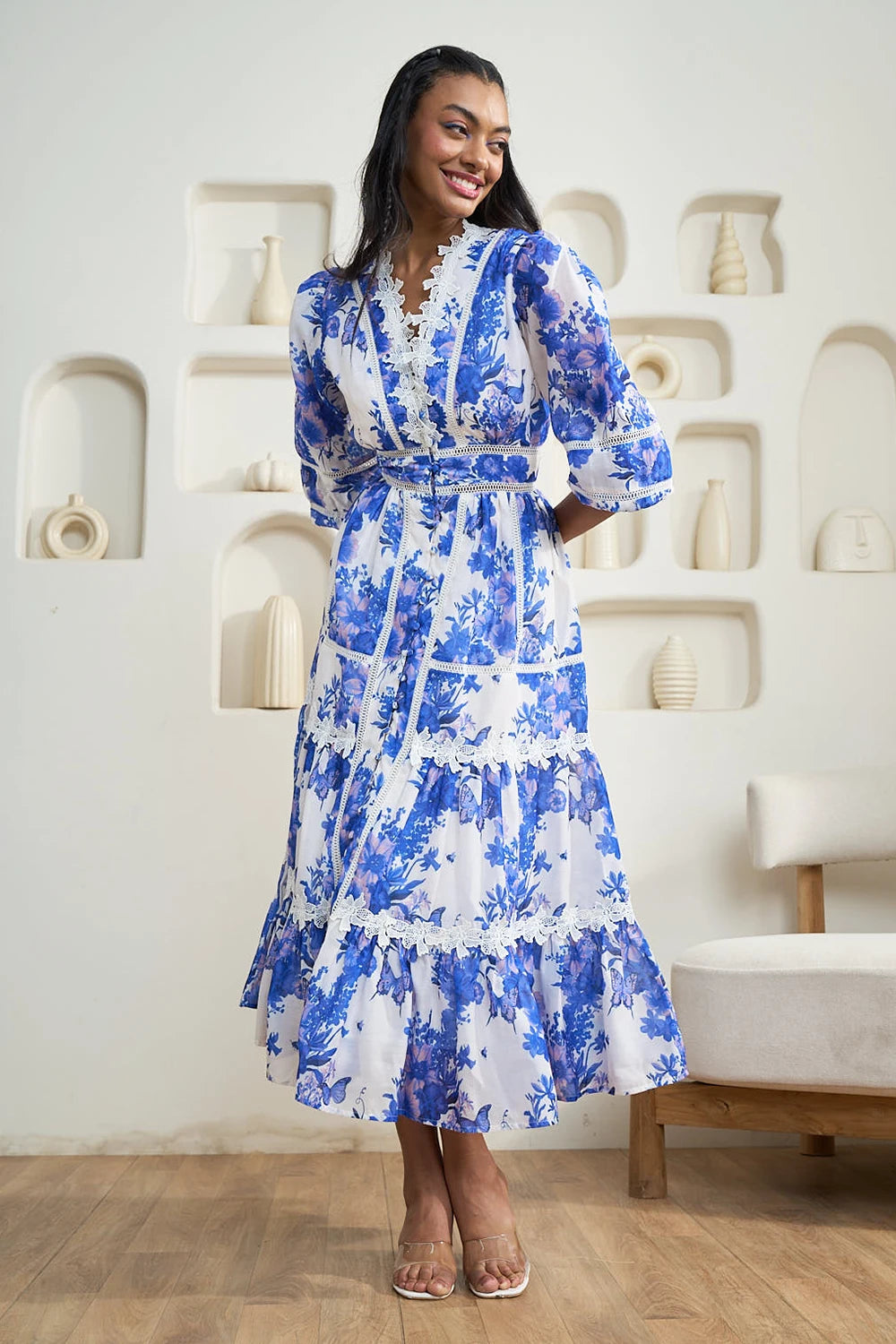 Naia Midi Dress