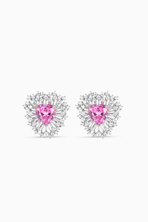Radiant Heart Studs