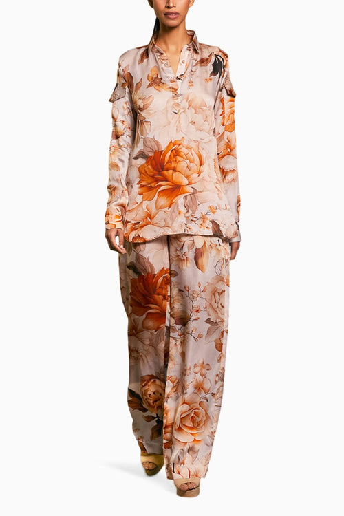 Goe Moth Printed Indo Co-ord Set
