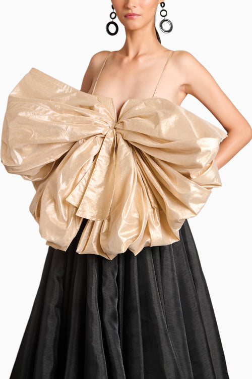 NS Gold Bow Gown