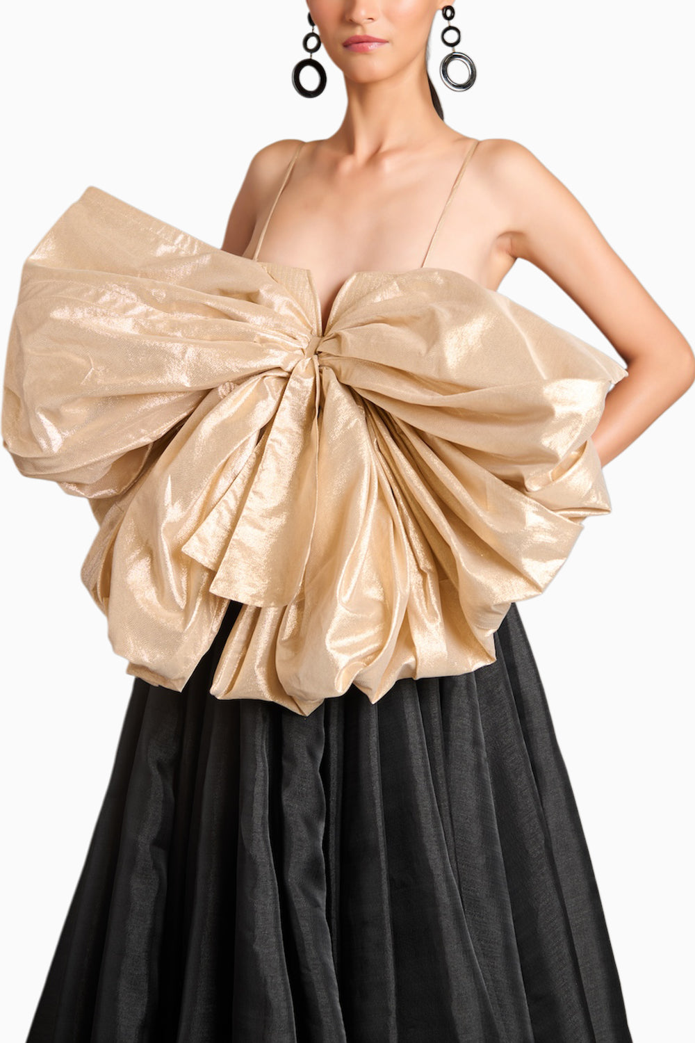 NS Gold Bow Gown