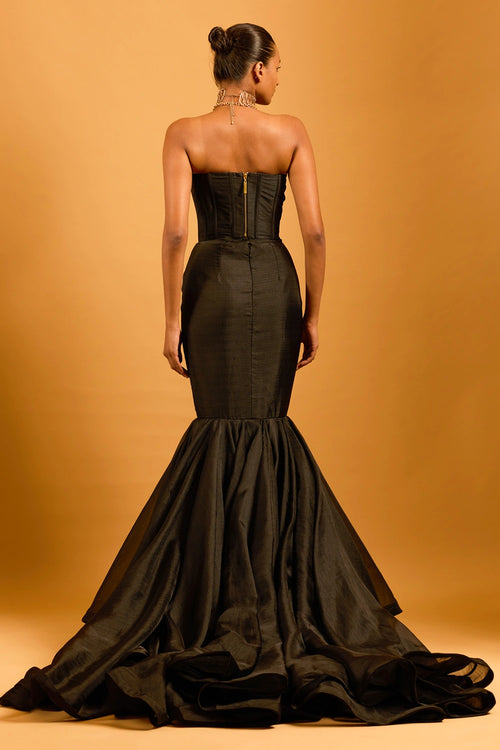 Trifecta Black Mermaid Skirt