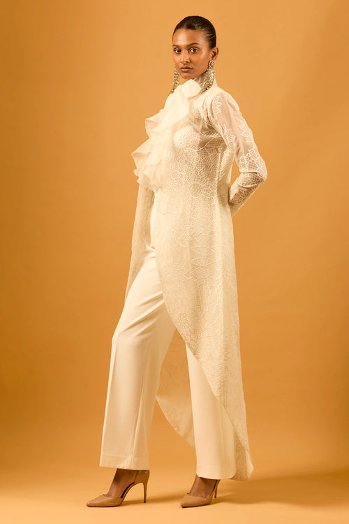 Trifecta Ivory Cascade Shirt