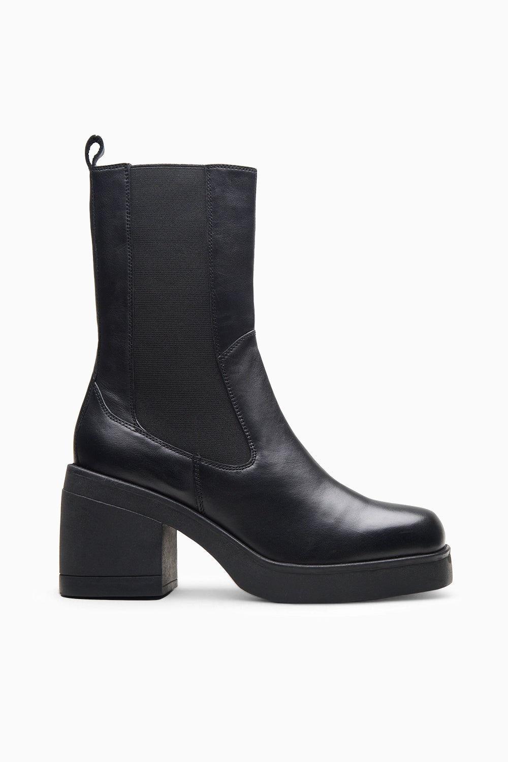 Sunset Chelsea Black Ankle Boot