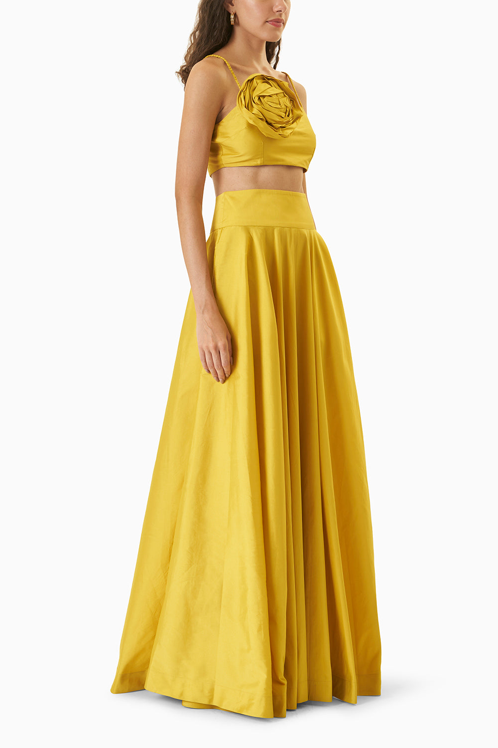 Yellow Wild Rose Top and Phoenix Skirt