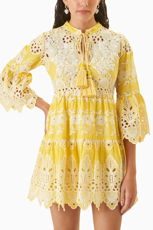 Yellow Bramble Dress