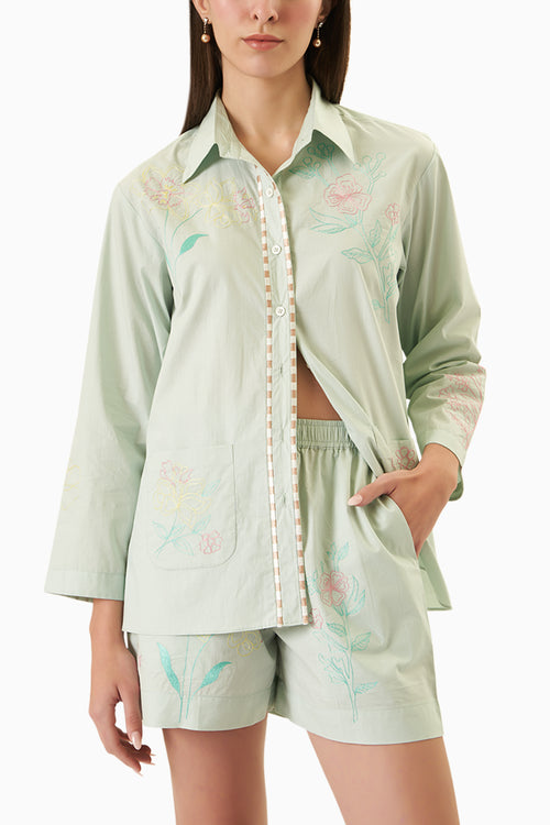 Floret Shorts Set