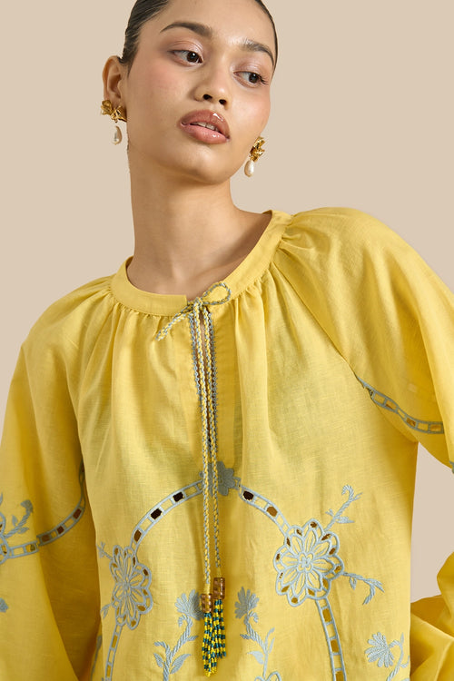 Solange Yellow Co-ord Set