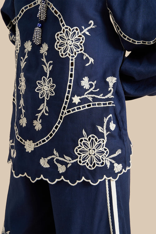 Solange Navy Co-ord Set