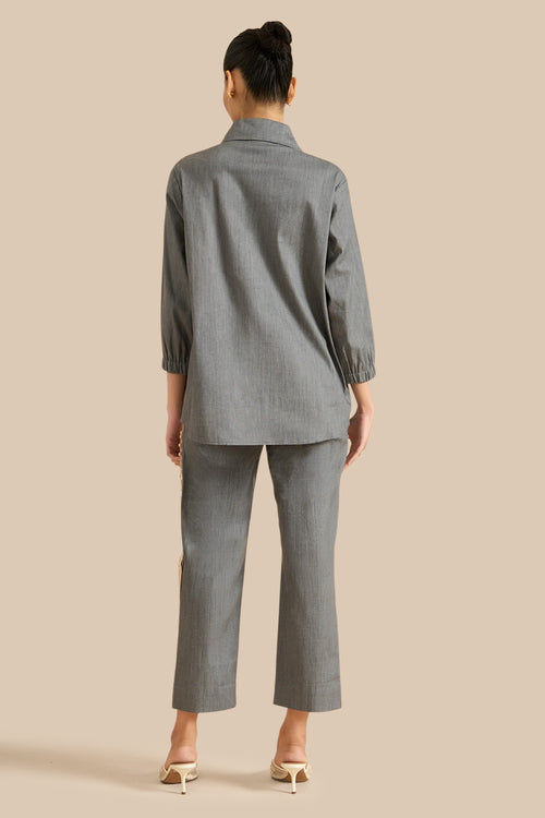 Edge Denim Co-ord Set