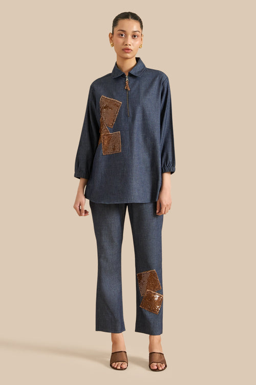 Vanta Denim Co-ord Set