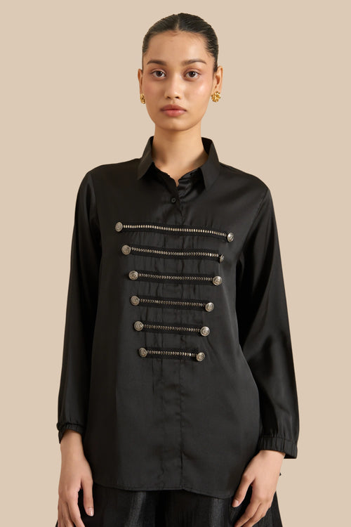 Serra Black Shirt