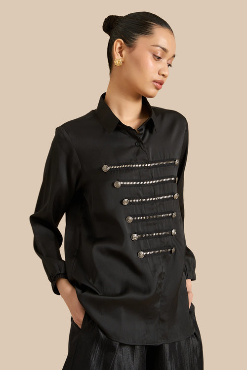 Serra Black Shirt