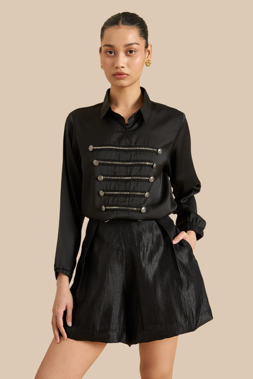 Serra Black Shirt