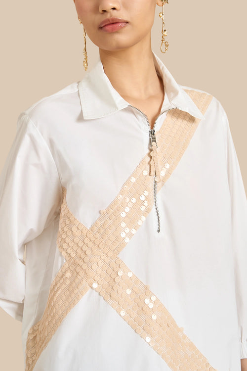 Vela White Co-ord Set