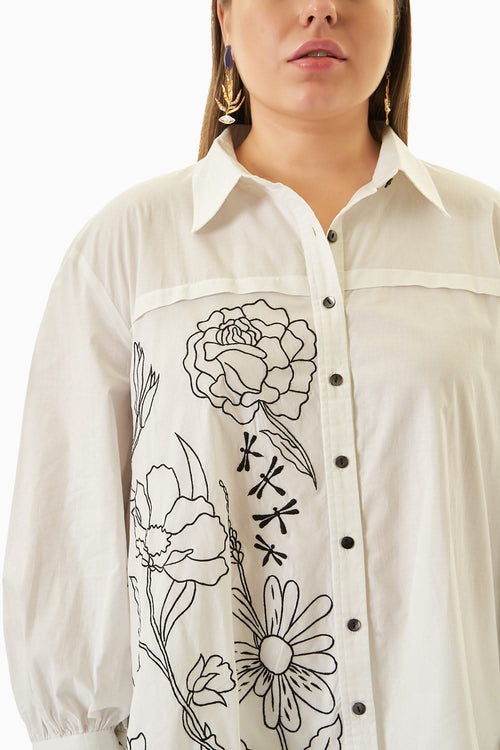 Blossom White Shirt