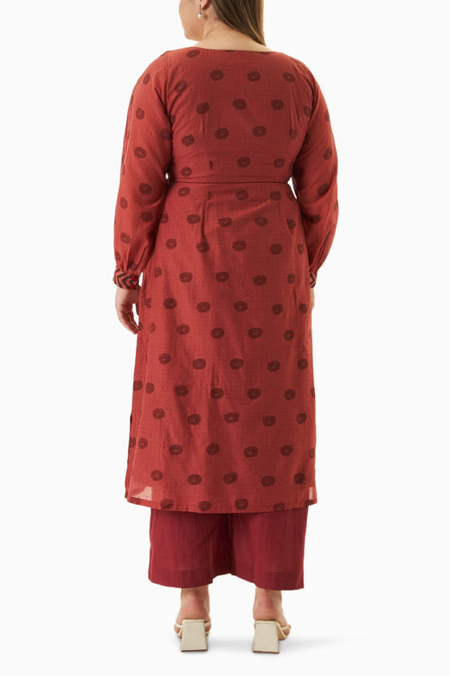 Burnt Sangria Dress